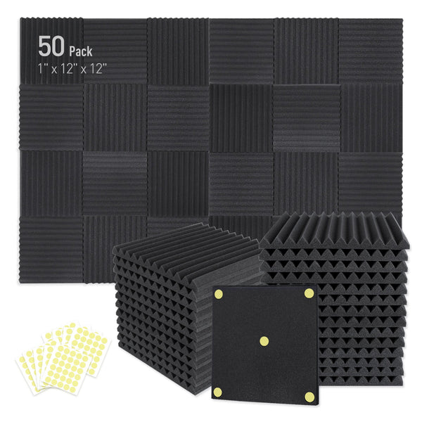 Focus0302C 50pack1-inch Sound Absorbing Foam