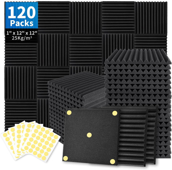 Focus0302H 120Pack1-inch Sound Absorbing Foam