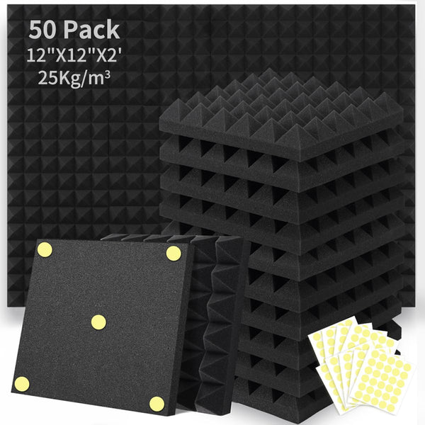 Focus0307P 50pack6 Tower 2-inch Sound Absorbing Foam